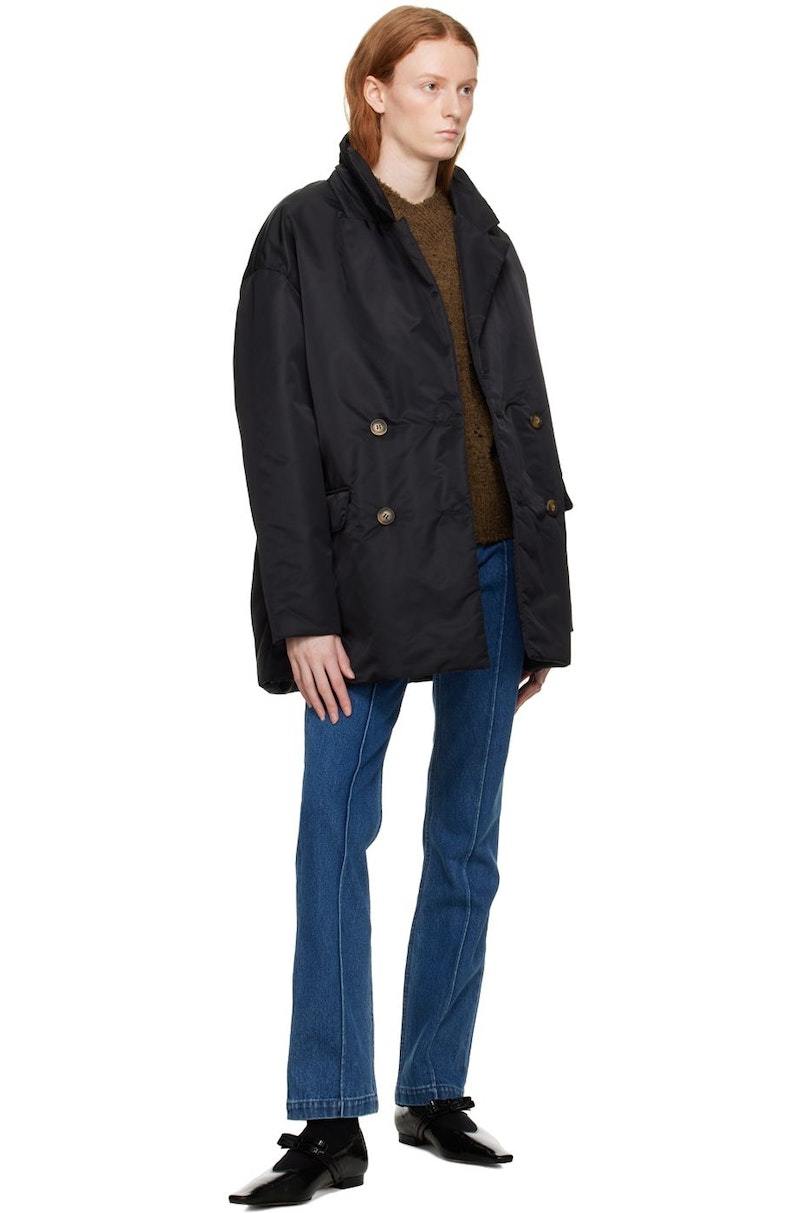 LouLou Studio Solan Jacket - Black | Garmentory