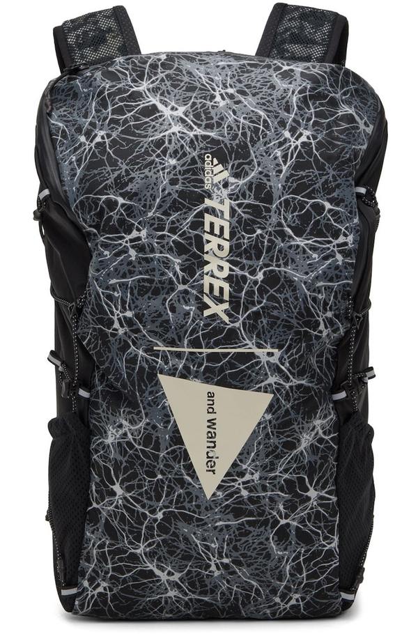 adidas and wander backpack and wander Black & Gray adidas TERREX Edition AEROREADY Backpack