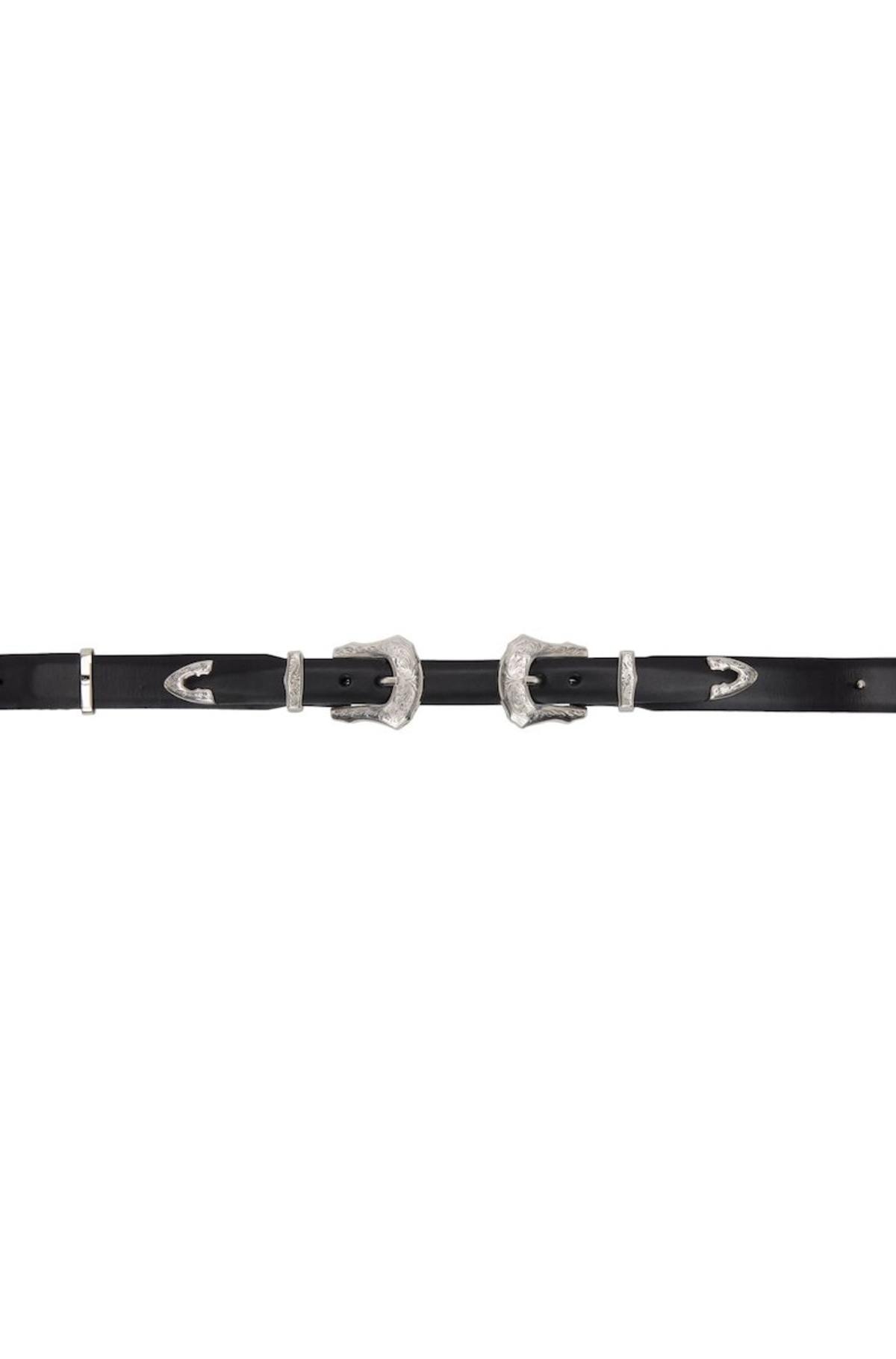 う*に様 TOGA PULLA double buckle belt Toga Pulla Double Buckle Belt - Black | Garmentory