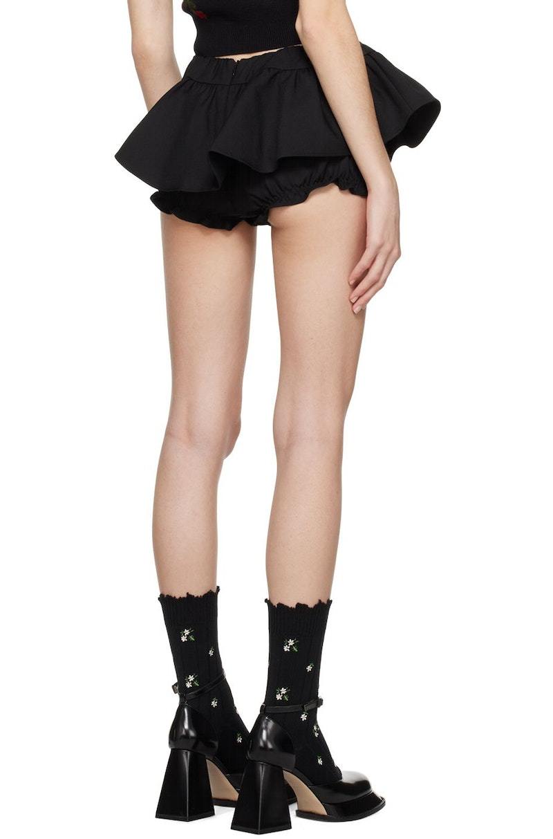 Shushu/Tong Double Layer Shorts - Black | Garmentory