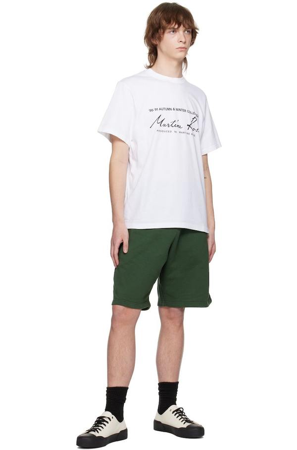 Martine Rose Printed Shorts - Green | Garmentory
