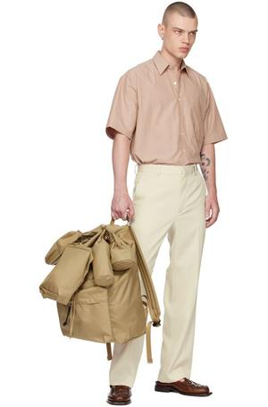 Auralee AETA Edition Large Backpack Set - Beige | Garmentory