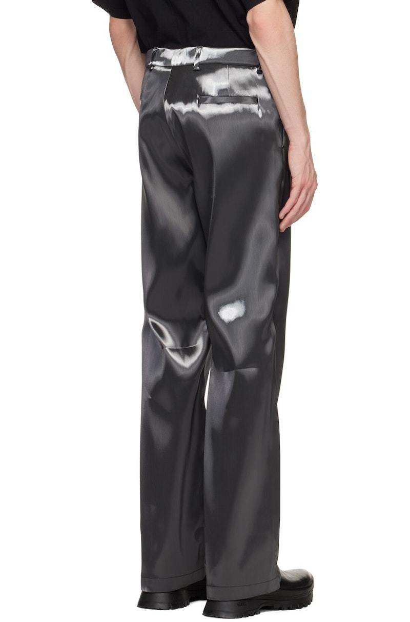 HELIOT EMIL Liquid Metal Trousers - Gray | Garmentory