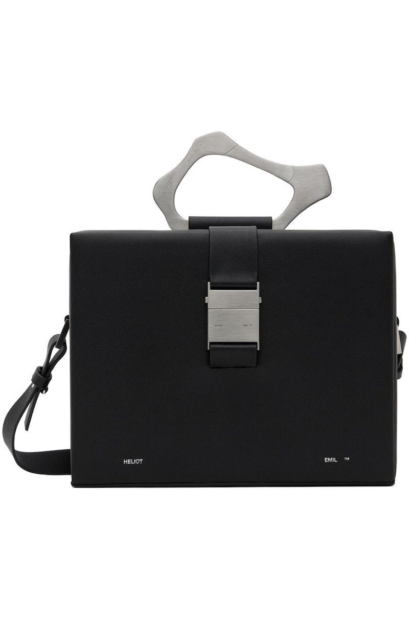 Heliot Emil Excluse Box Bag - Black | Garmentory