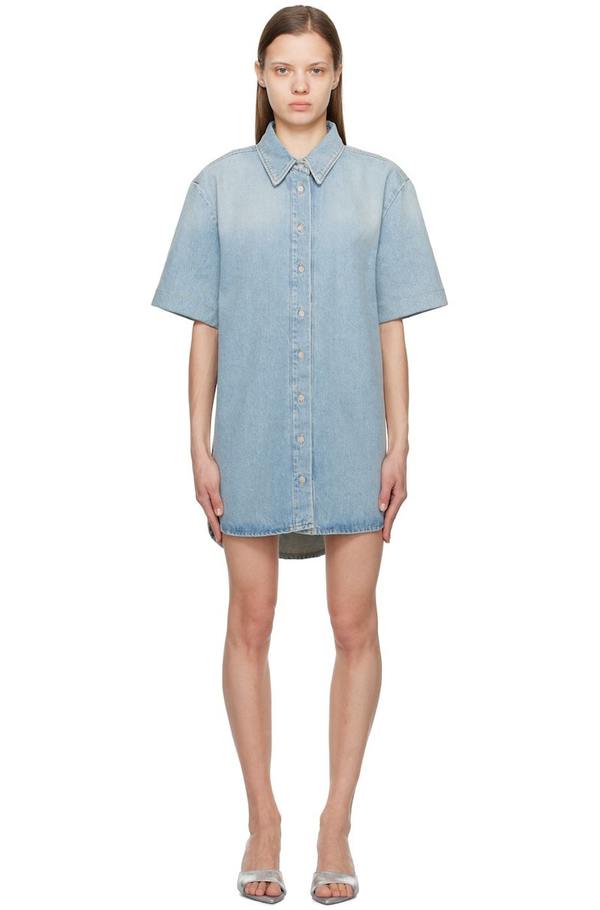 loulou studio shirt dress Loulou Studio Hera Cotton And Silk-Blend Midi Shirt Dress In Blush - 55% Off