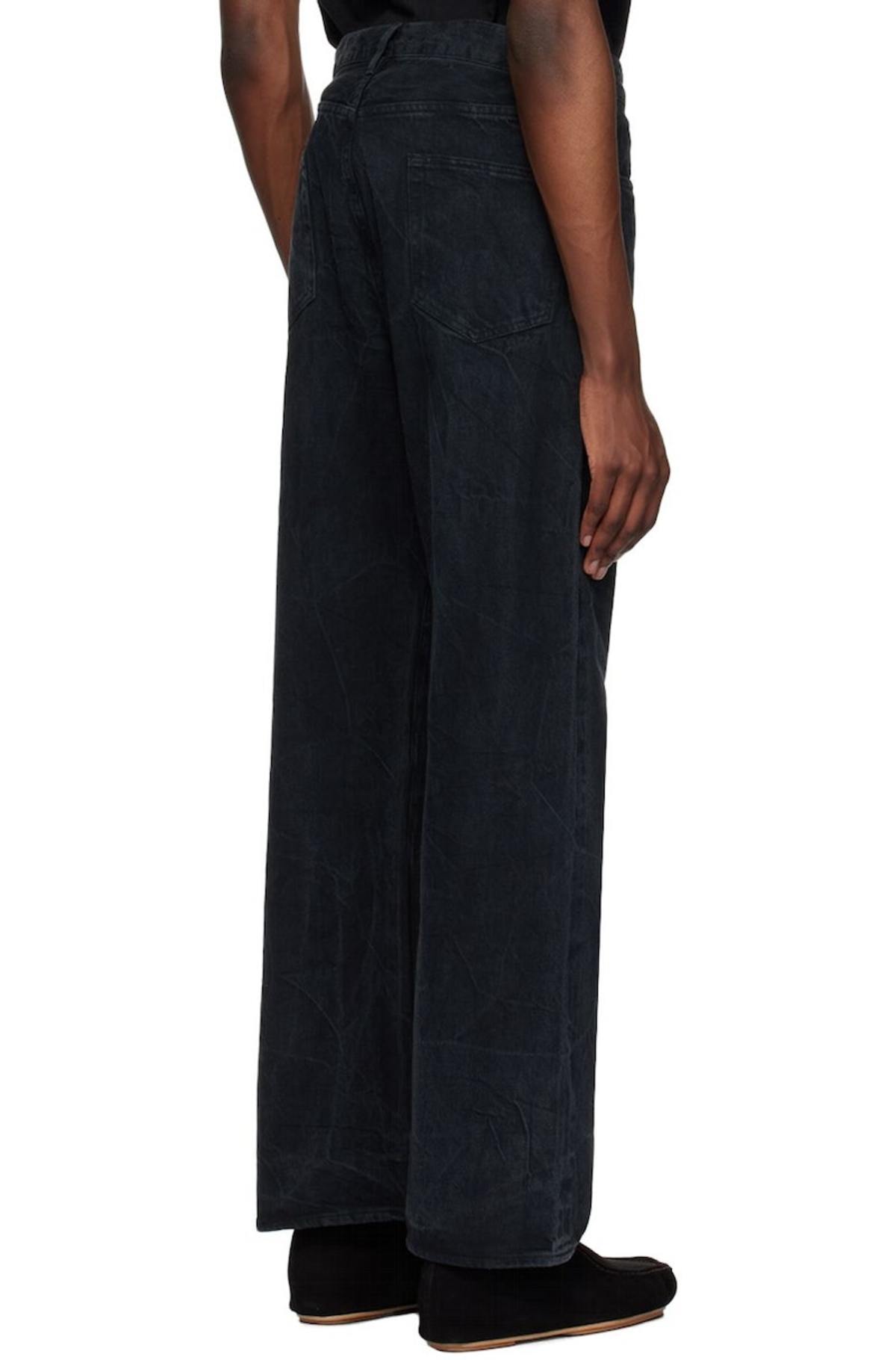 AURALEE Faded Jeans - Black | Garmentory