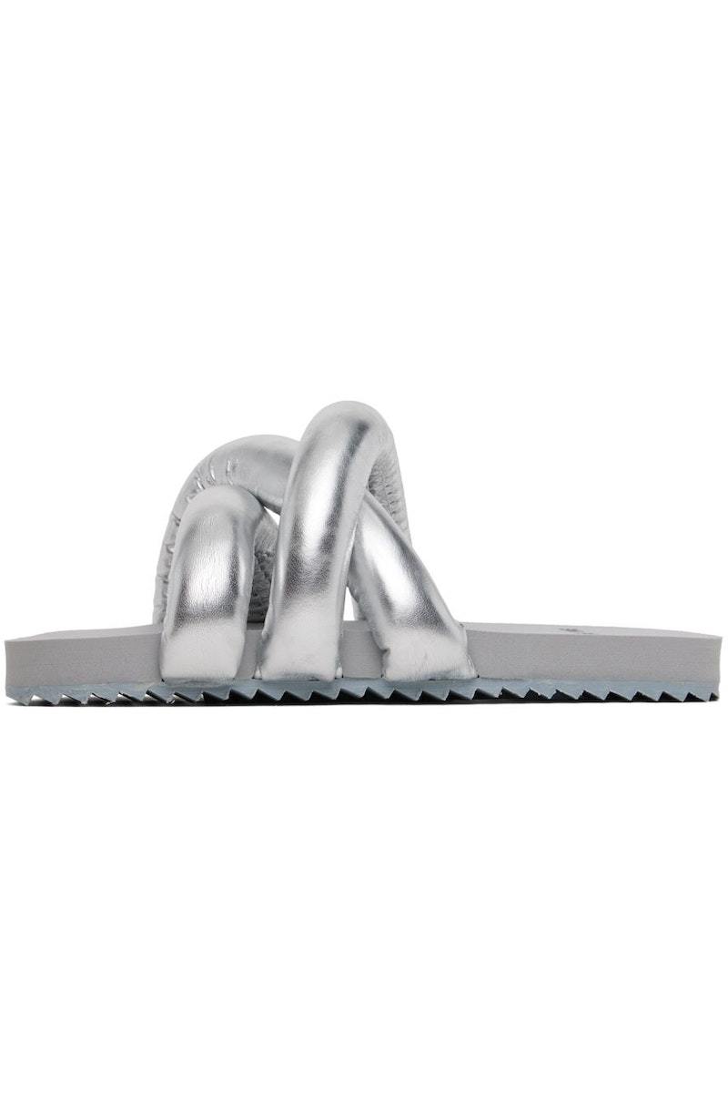 【関税込み】YUME YUME シルバー Tyre スライド Yume Yume Tyre Slide - Silver | Garmentory