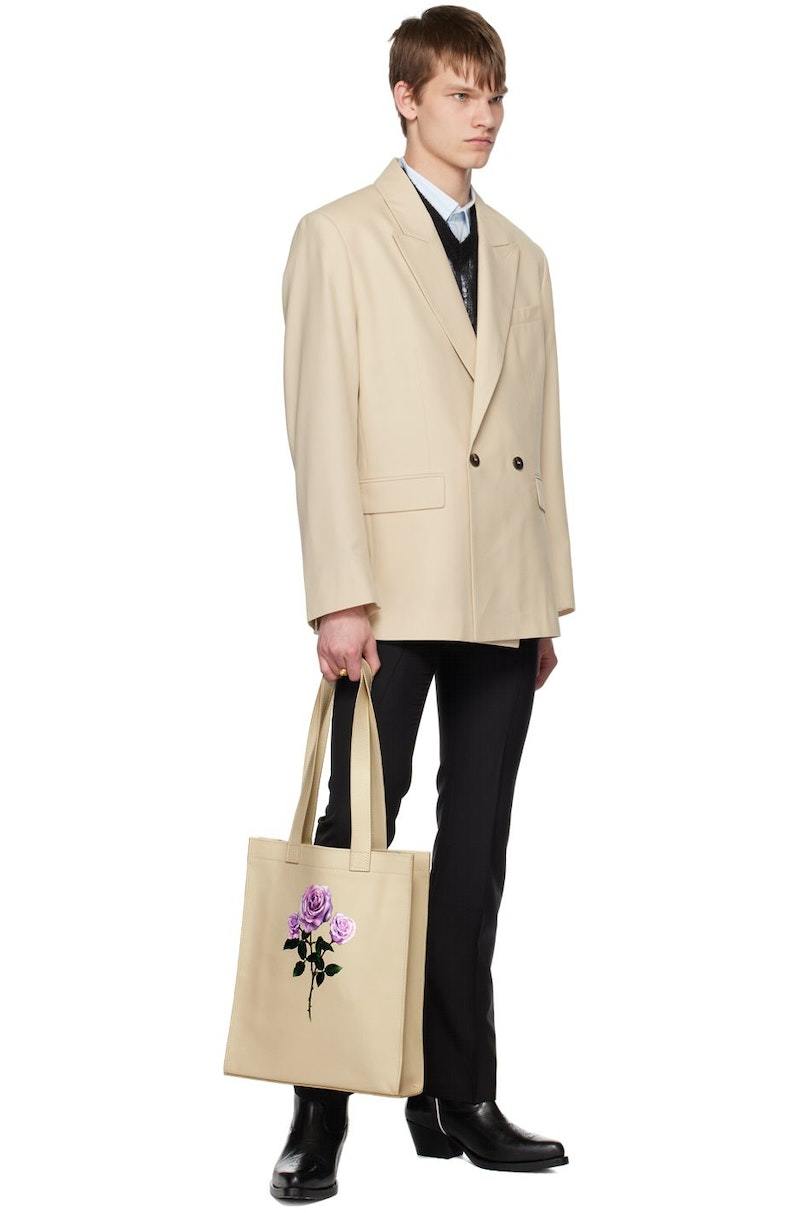 Ernest W Baker Floral Tote - Beige | Garmentory