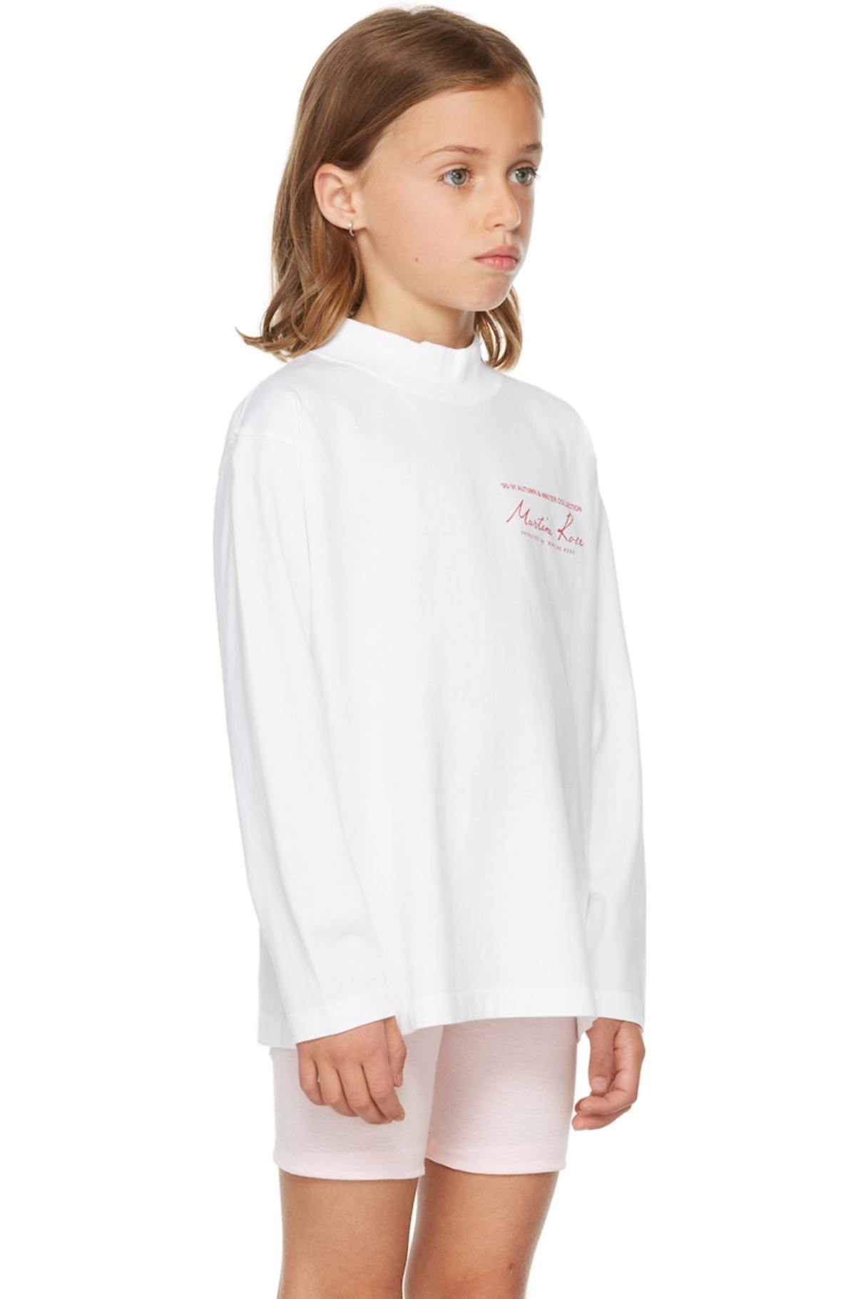 【関税込み】Martine Rose SSENSE限定 ネイビー Double Tシャツ T-shirt Martine Rose Shrunken T-Shirt MRSS24-629 | FLEXDOG
