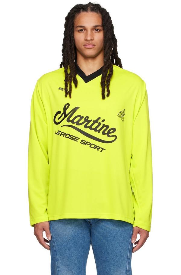 Martine Rose Yellow Printed Tee即日発送可 Buy Stussy x Martine Rose Collage Pigment Dyed Tee 'Lemon