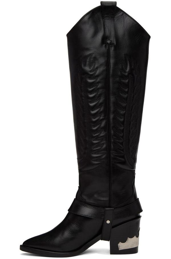 Toga Pulla Cowboy Boots - Black | Garmentory