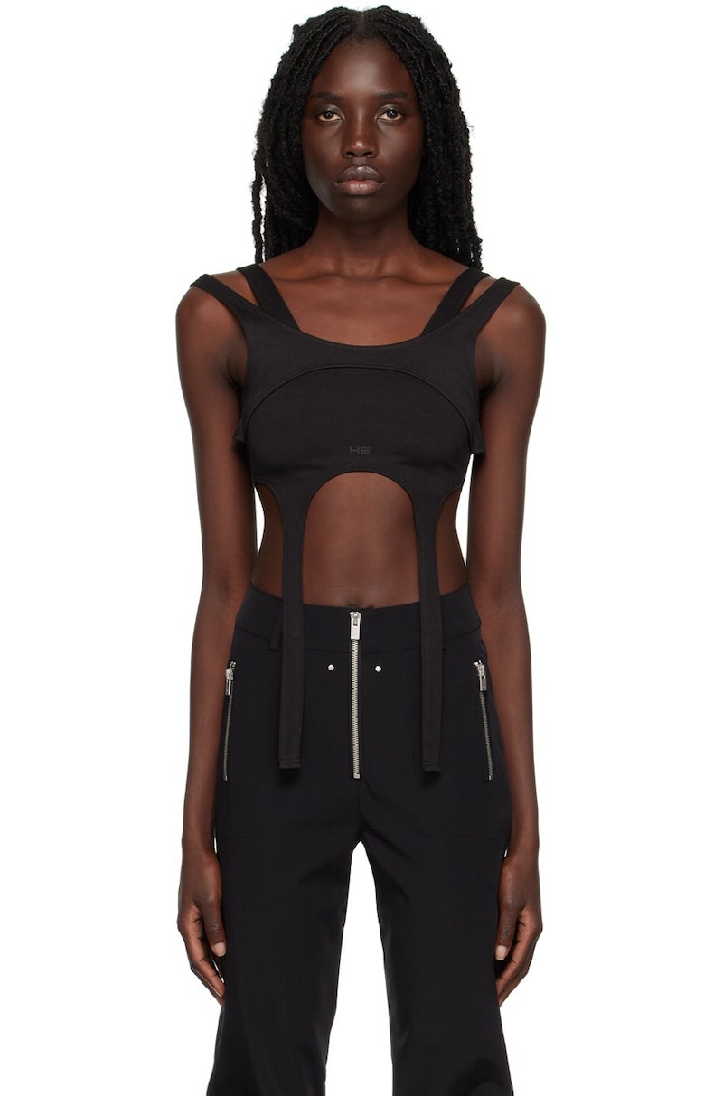 HELIOT-EMIL-Black-Harness-Tank