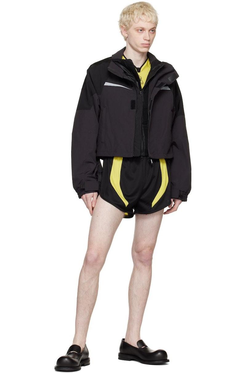 FOOTBALL SHORTS in BLACK | Martine Rose