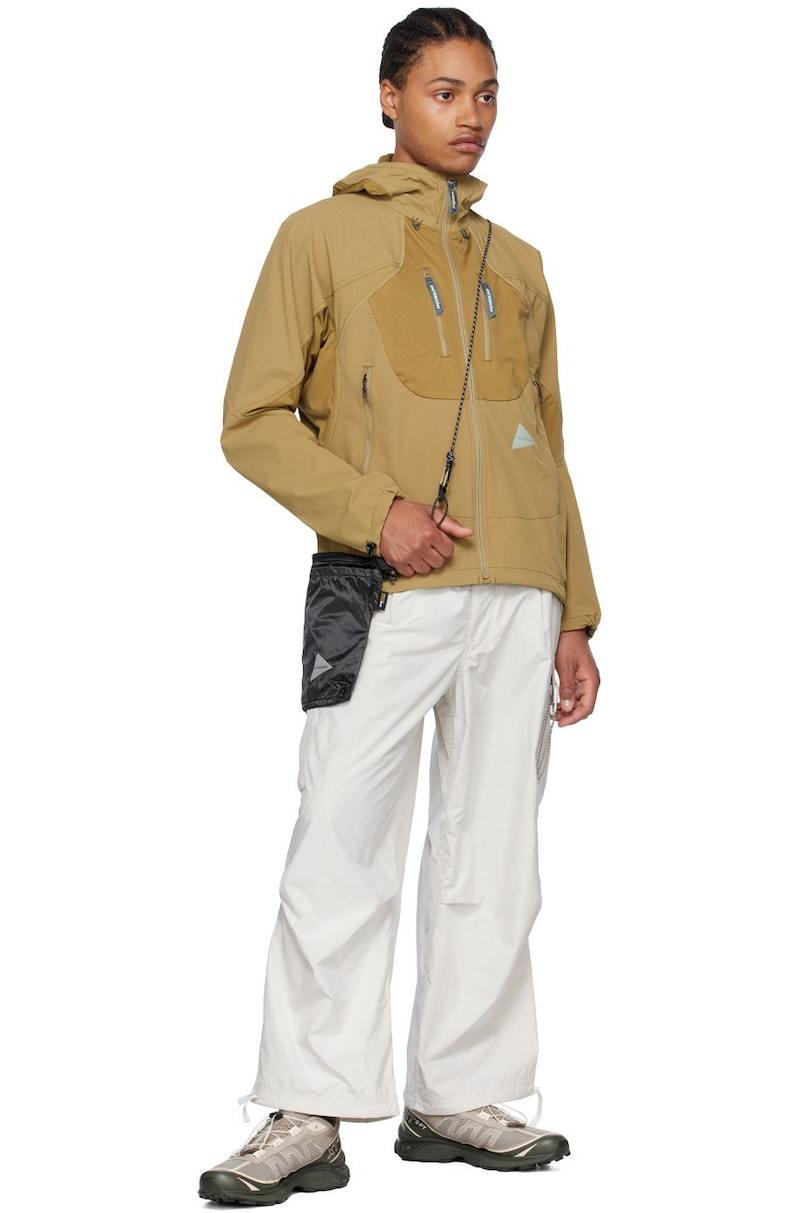 【美品】and wander oversized cargo pants ロゴ and wander oversized cargo pants – unexpected store