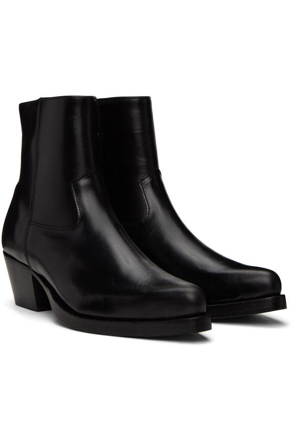Ernest W. Baker Western Boots - Black | Garmentory