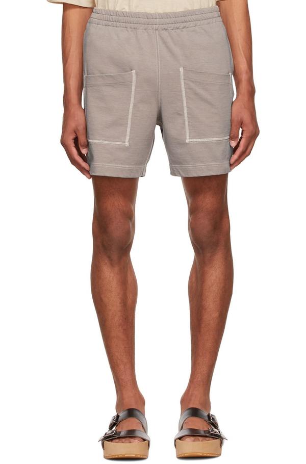 AURALEE organic cotton shorts サイズ5 Auralee Organic Cotton Shorts - Gray | Garmentory