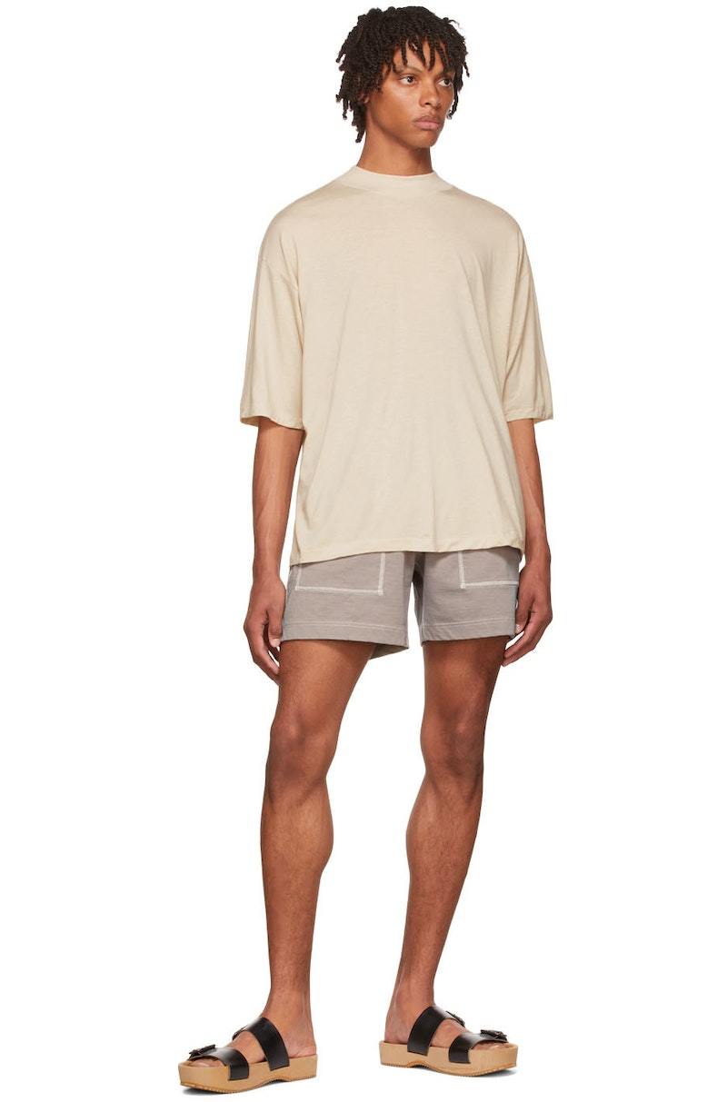 AURALEE organic cotton shorts サイズ5 Auralee Organic Cotton Shorts - Gray | Garmentory