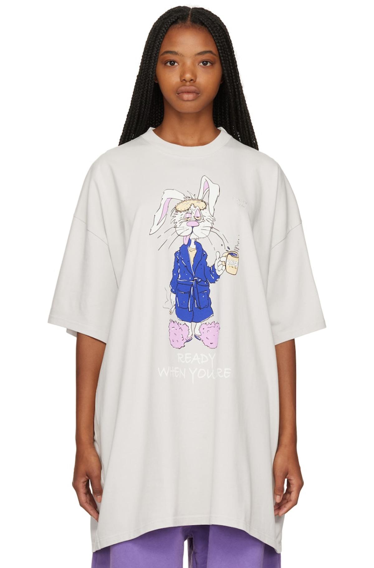 【関税&送料込】Martine Rose Light Pink Cotton T-Shirt Martine Rose Pink Printed Long Sleeve T-Shirt Martine Rose