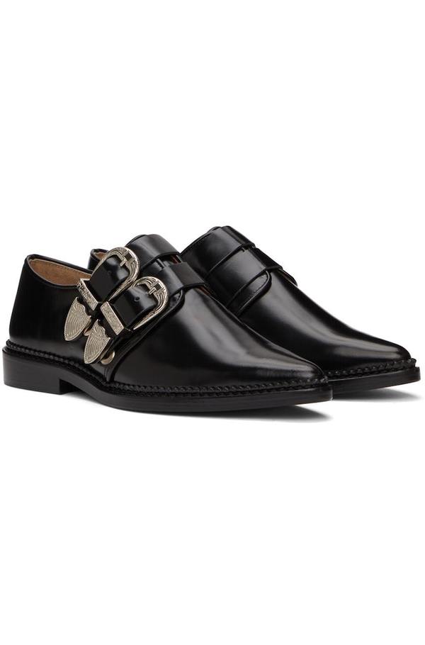 Toga Pulla SSENSE Exclusive Western Oxfords - Black | Garmentory