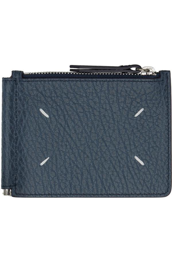 Maison Margiela Clip Wallet - Navy | Garmentory