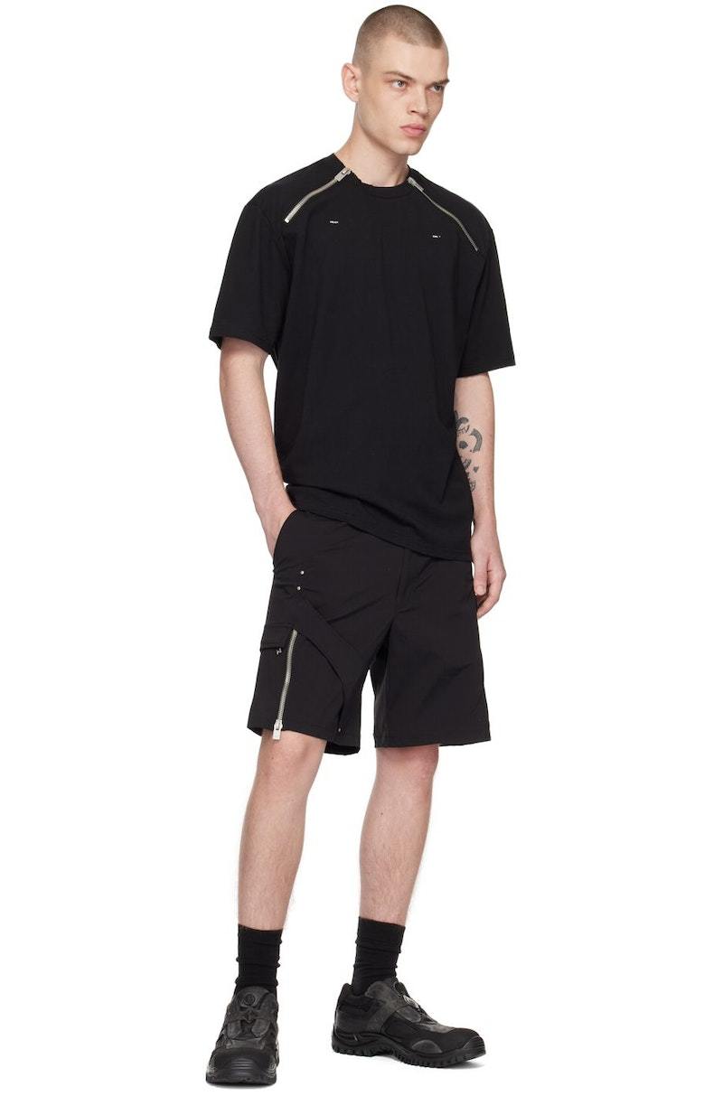 Heliot Emil Black Incandescence T-Shirt - Black | Garmentory