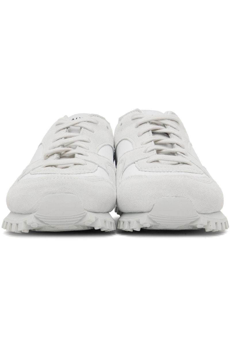 Spalwart White Marathon Trail Low Nappa Sneakers - White Spalwart White Marathon Trail Low Nappa Sneakers - White