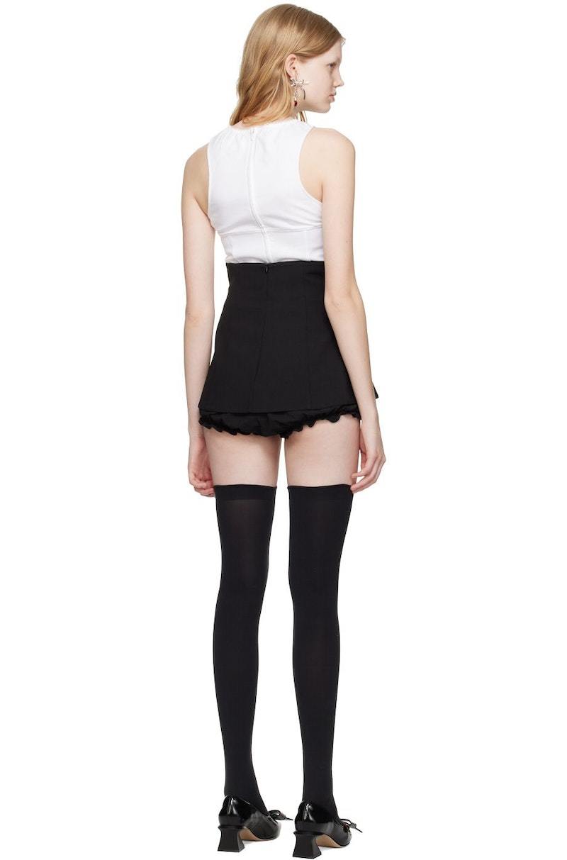 q*e様 SHUSHU/TONG スカート SHUSHU/TONG イレギュラー スカート | ブラック | FARFETCH JP