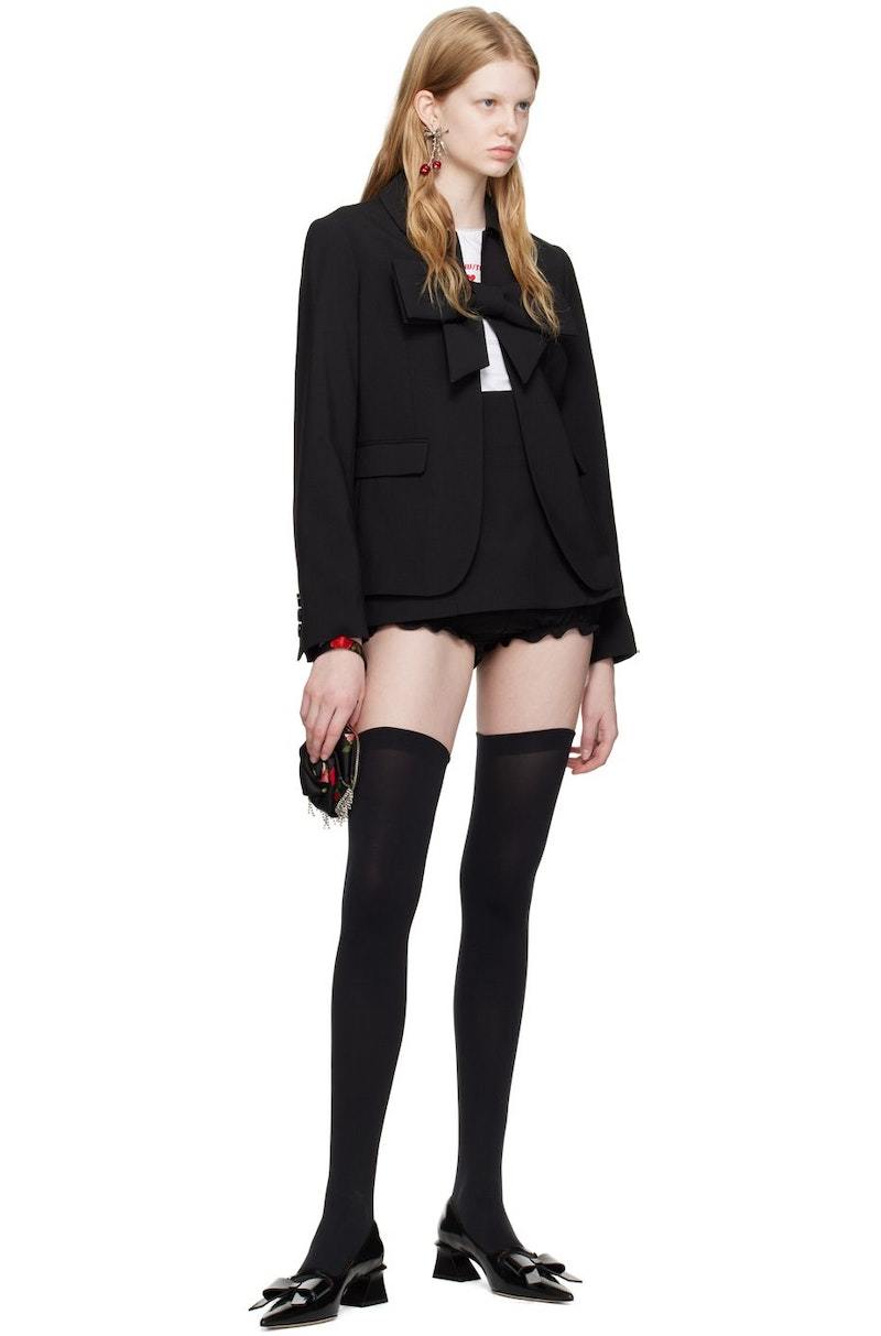 q*e様 SHUSHU/TONG スカート SHUSHU/TONG イレギュラー スカート | ブラック | FARFETCH JP