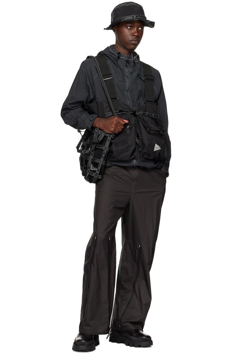 and wander Field Vest - Black | Garmentory