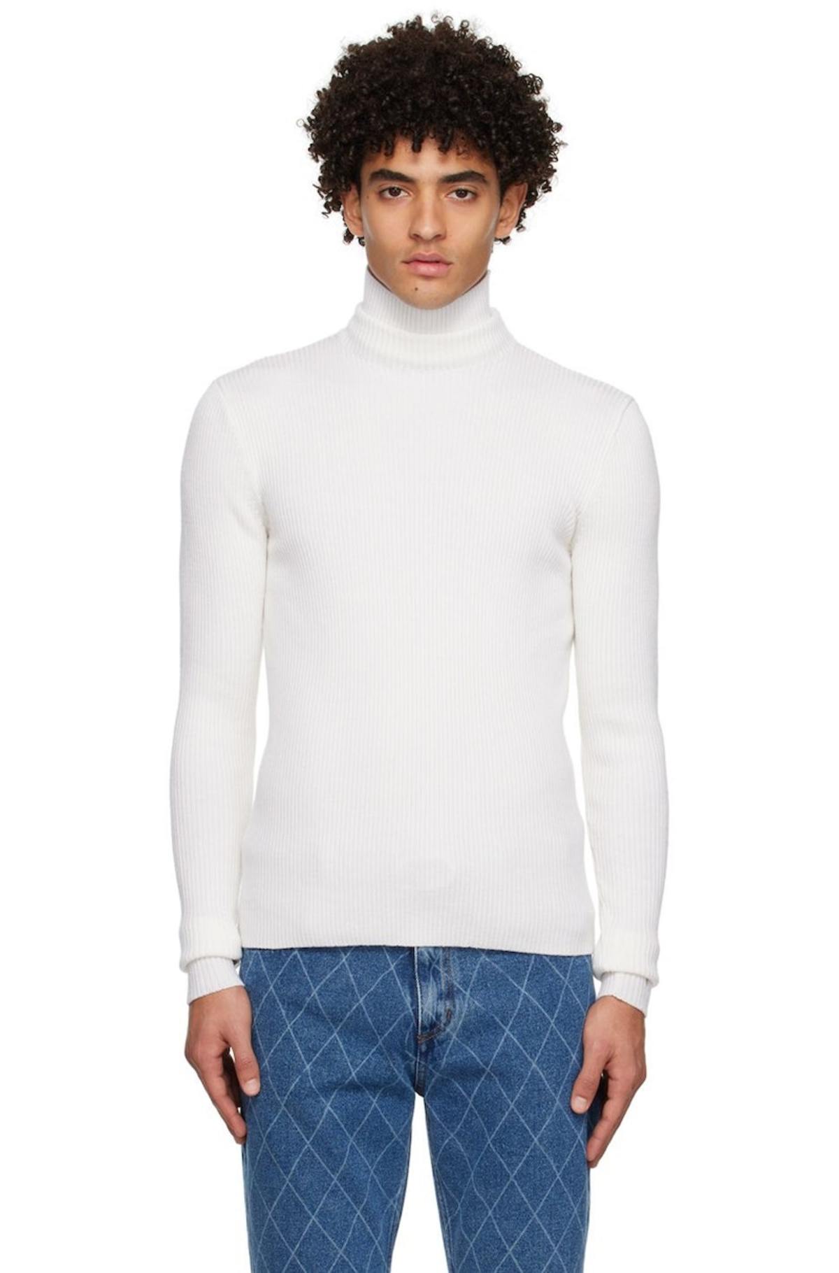 Ernest W Baker – TRENDS TURTLE NECK KNIT 19SS ERNEST W. BAKER
