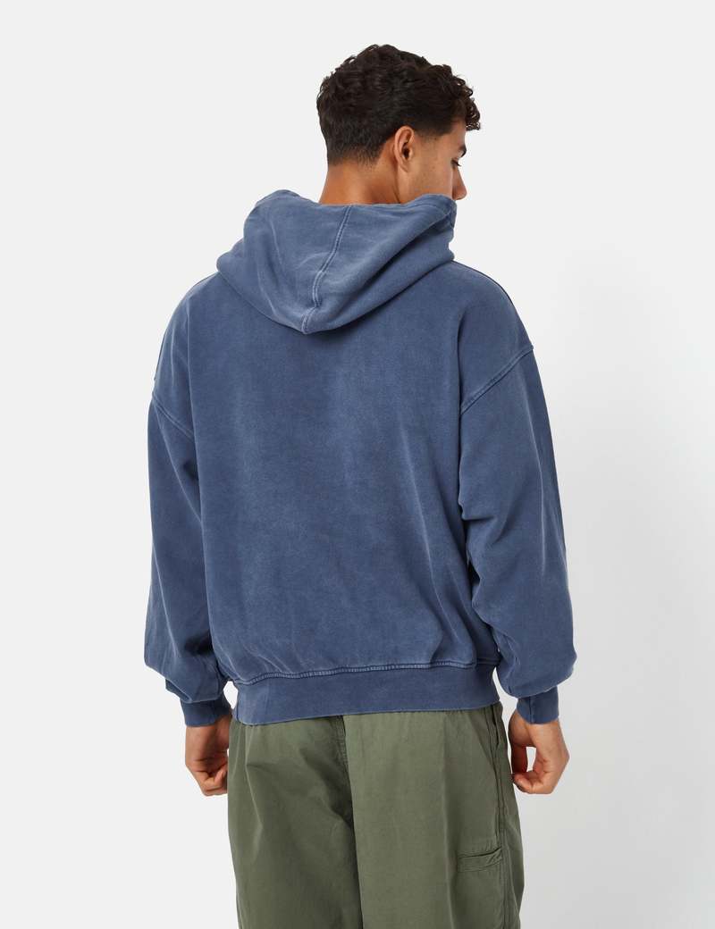 Colorful Standard Organic Oversized Hooded Sweatshirt Neptune Blue