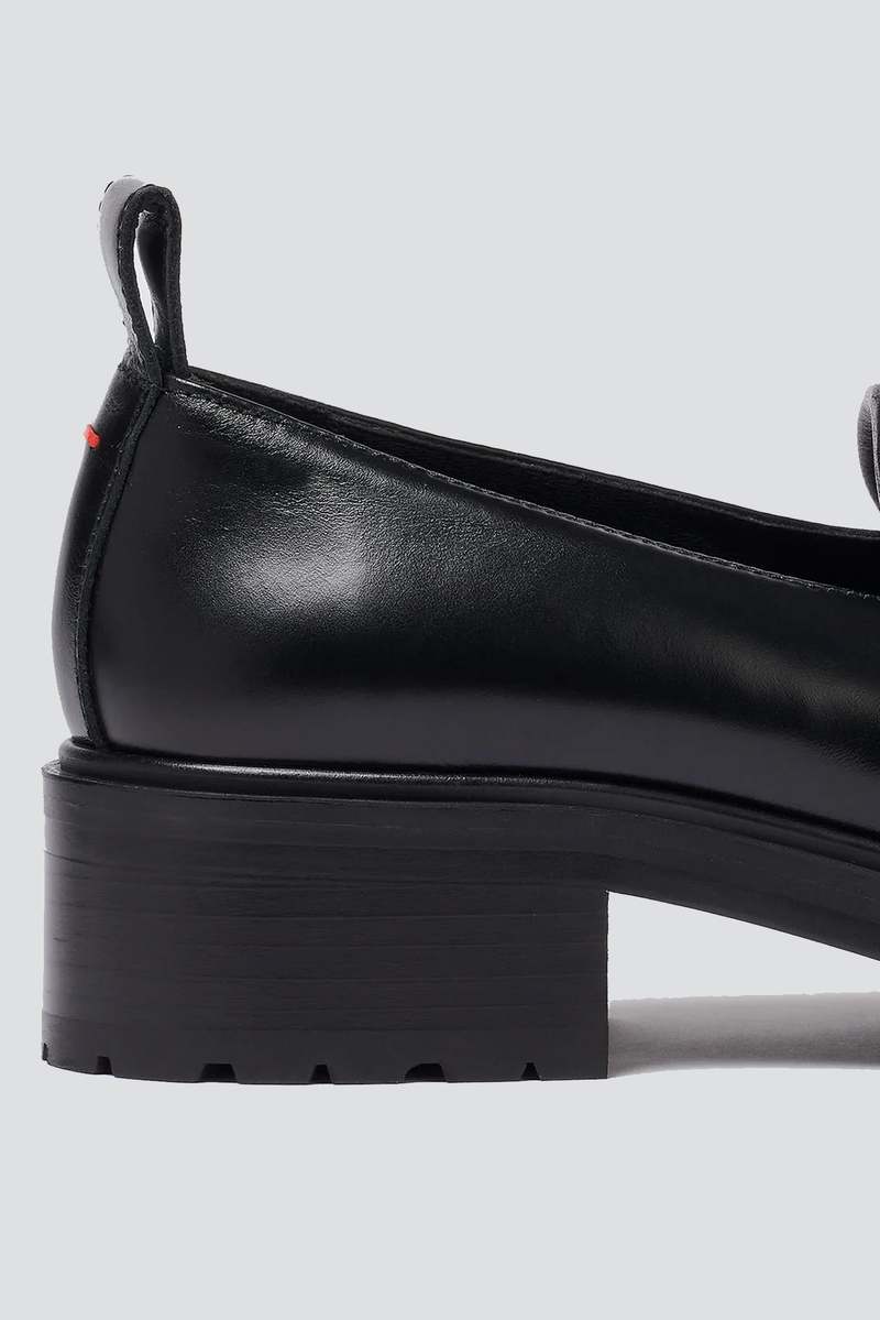 aeydē Calf Ruth Loafer - Black | Garmentory