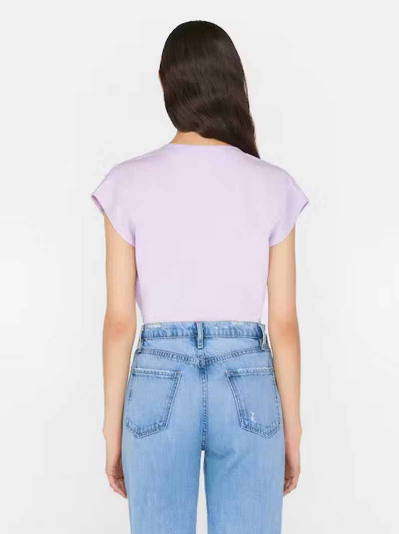 FRAME Denim Le Mid Rise V - Lilac | Garmentory
