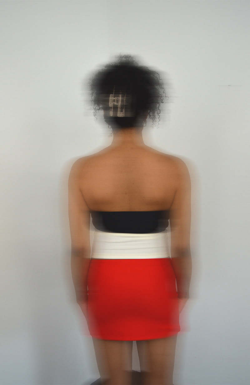 hauslabel  HA 014 MICRO MINI SKIRT - REDCOAT