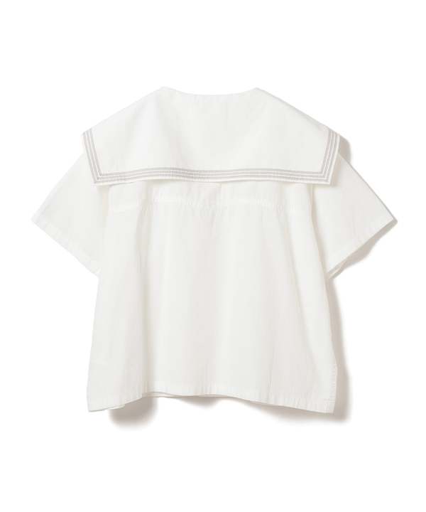 Beams Boy Sailor Collar Shirt - Off White | Garmentory