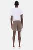 Blue&Cream Perfect Linen Short - Brown - Thumbnail 6