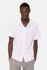 Blue&Cream Short Sleeve Buttondown Jersey - White - Thumbnail 1