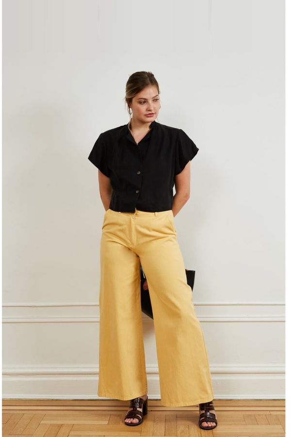 Loup NY Brigitte Trouser - Butter