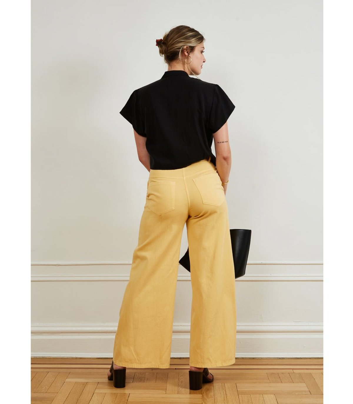 Loup NY Brigitte Trouser - Butter - Image 2 of 3