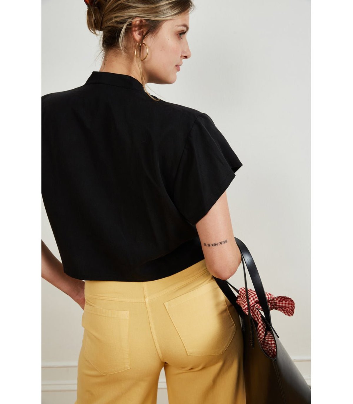 Loup NY Brigitte Trouser - Butter - Image 3 of 3