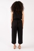 Amanda Moss Edie Linen Pants - Black - Thumbnail 2