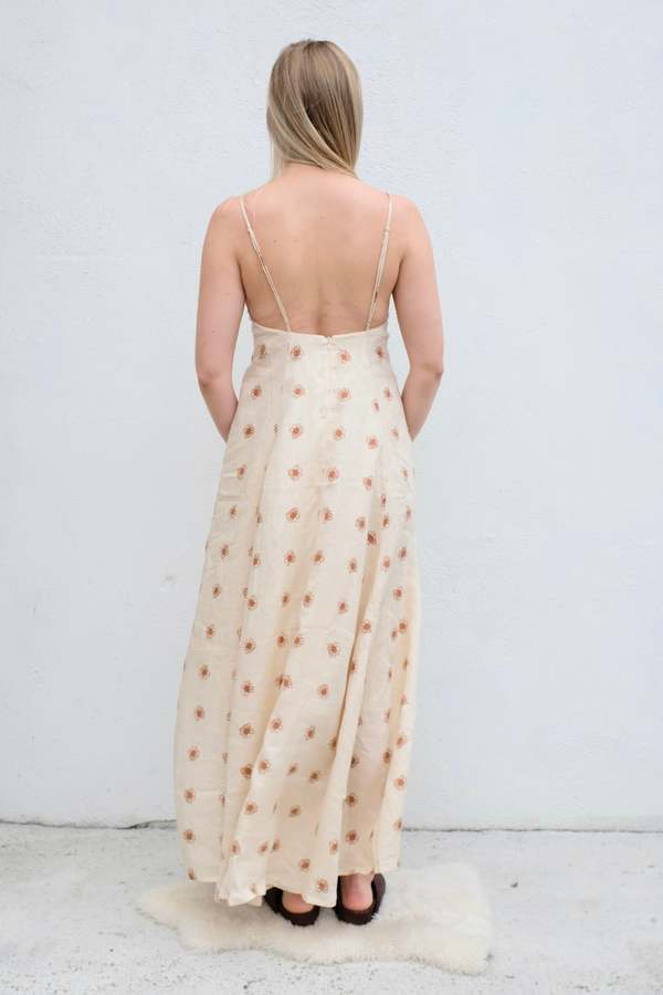 dresses that are short in front long in back Loving Moment Gradient Unique Print Flowing Layered Ruffles Strapless –  roschic main image 0