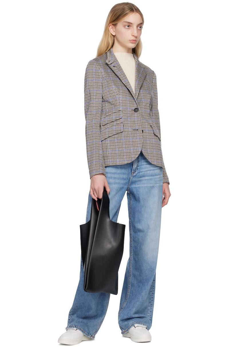 Bone Slade Blazer Rag And Bone Plaid Coat Rag Bone Slade Italian
