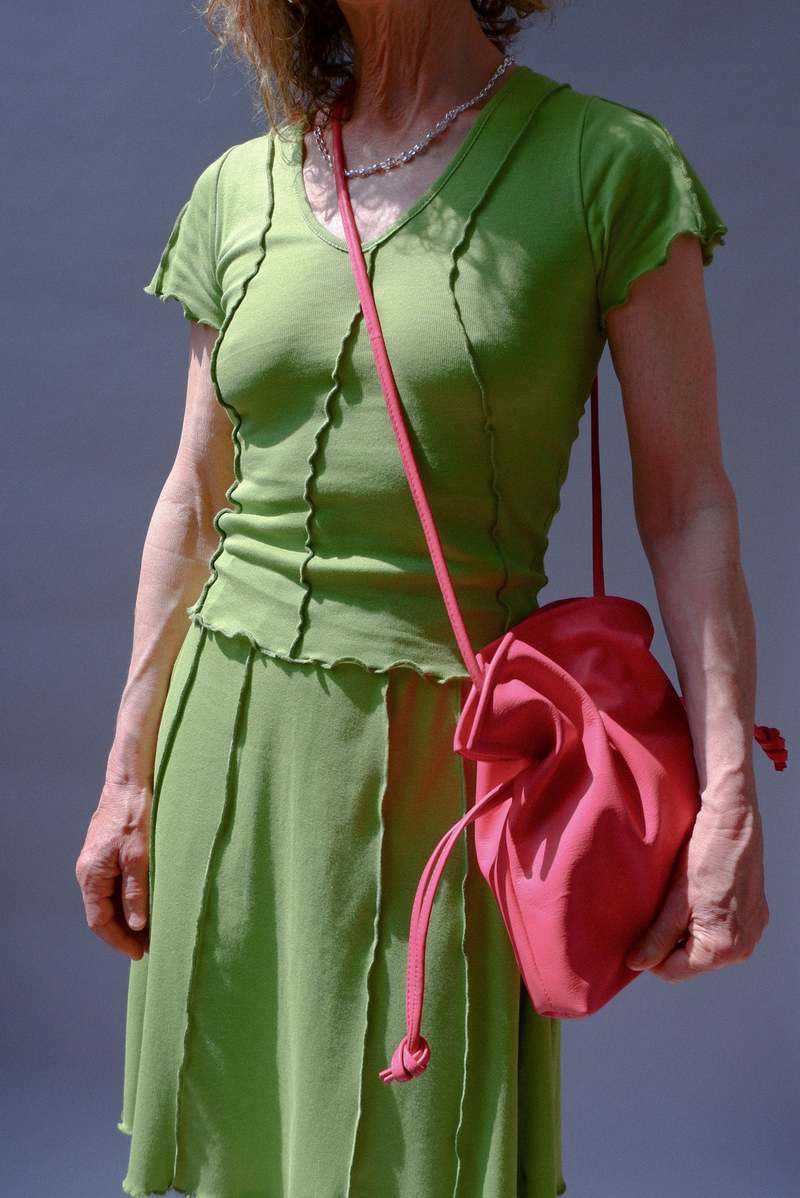 WOLF AND GYPSY VINTAGE  Drawstring Pouch Handbag