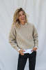 L'ENVERS PAOLA Wool Sweater - Neutrals - Thumbnail 1