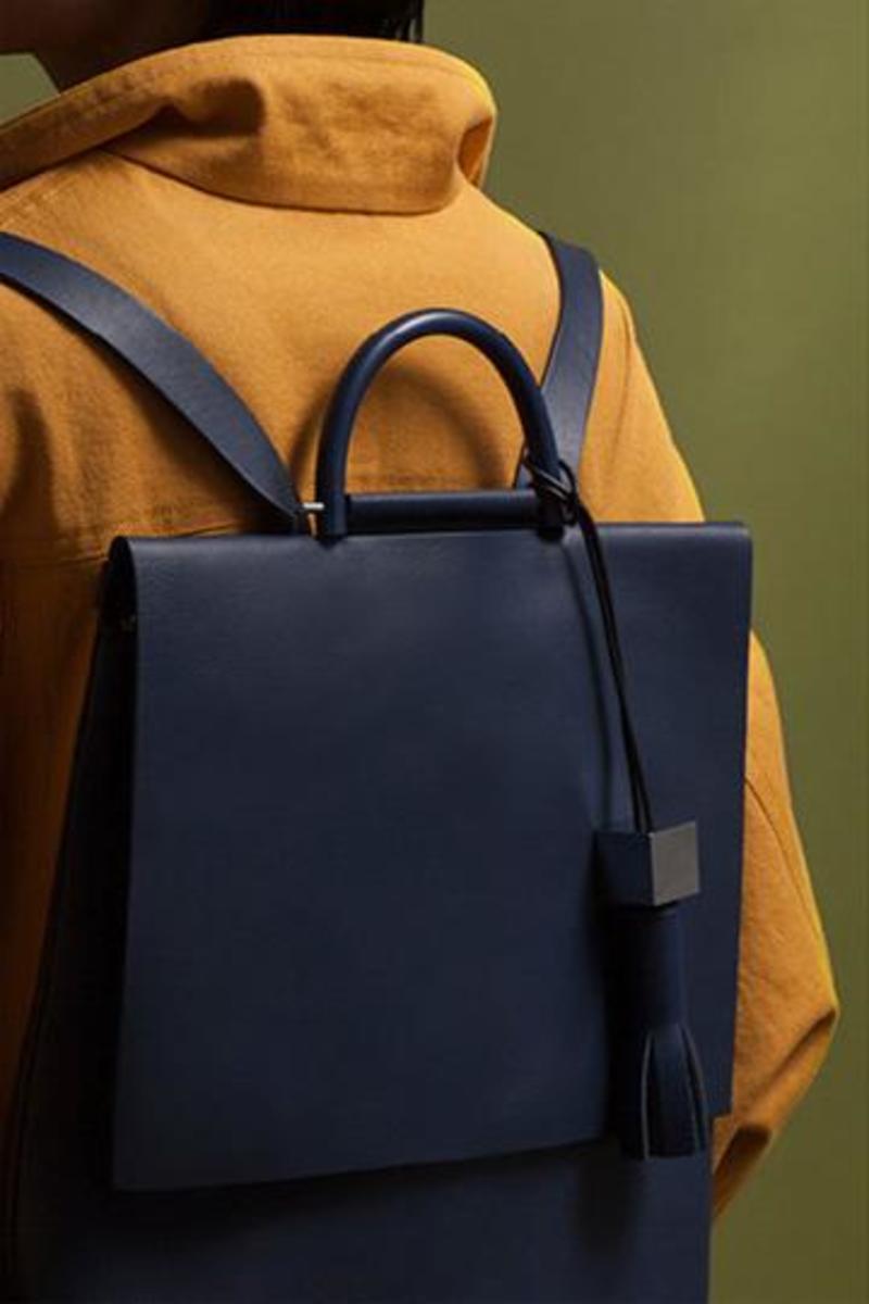 Building Block Rucksack - Navy | Garmentory