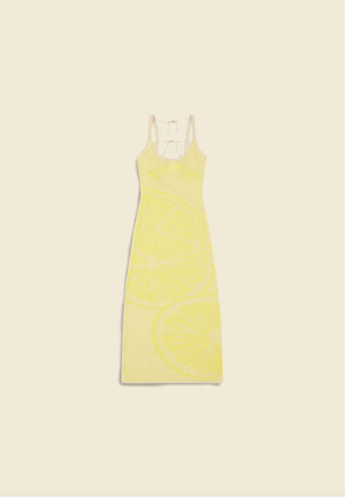 ワンピース House of Sunny Lemons on a Plate Sleeveless Dress Yellow House of Sunny Lemons on a Plate Hockney Dress - Yellow