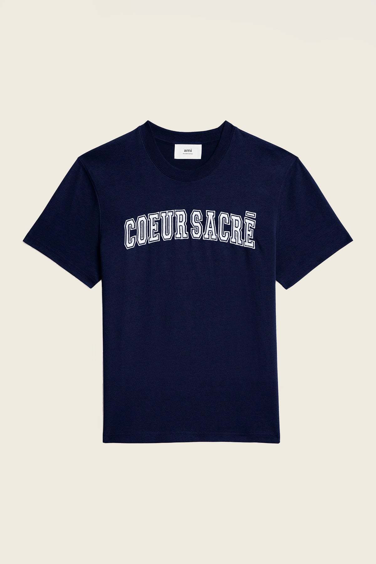 ★AMl PARlS★ (W) COEUR SACRE TSHIRT_NAUTIC BLUE AMI Coeur Sacr Tee - Nautic Blue 491 | Garmentory