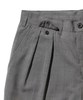 Beams Plus Wool Tropical 2 Pleats Shorts - Grey - Thumbnail 5
