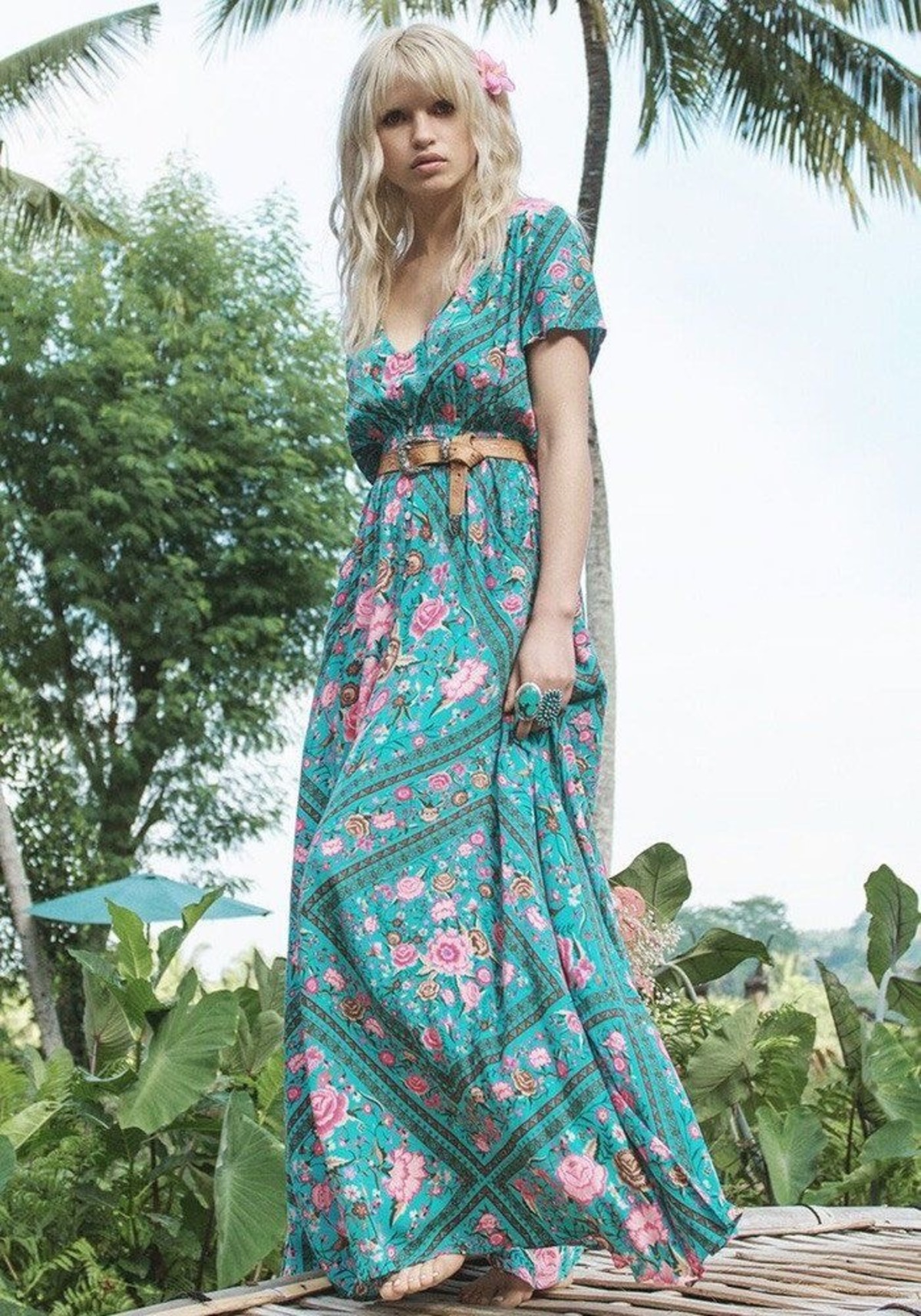 knee length dresses for ladies Melody Midi Dress  SPELL